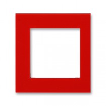 ND3901H-A250 65  Díl výměnný – kryt pro rámeček vícenásobný, krajní, červená